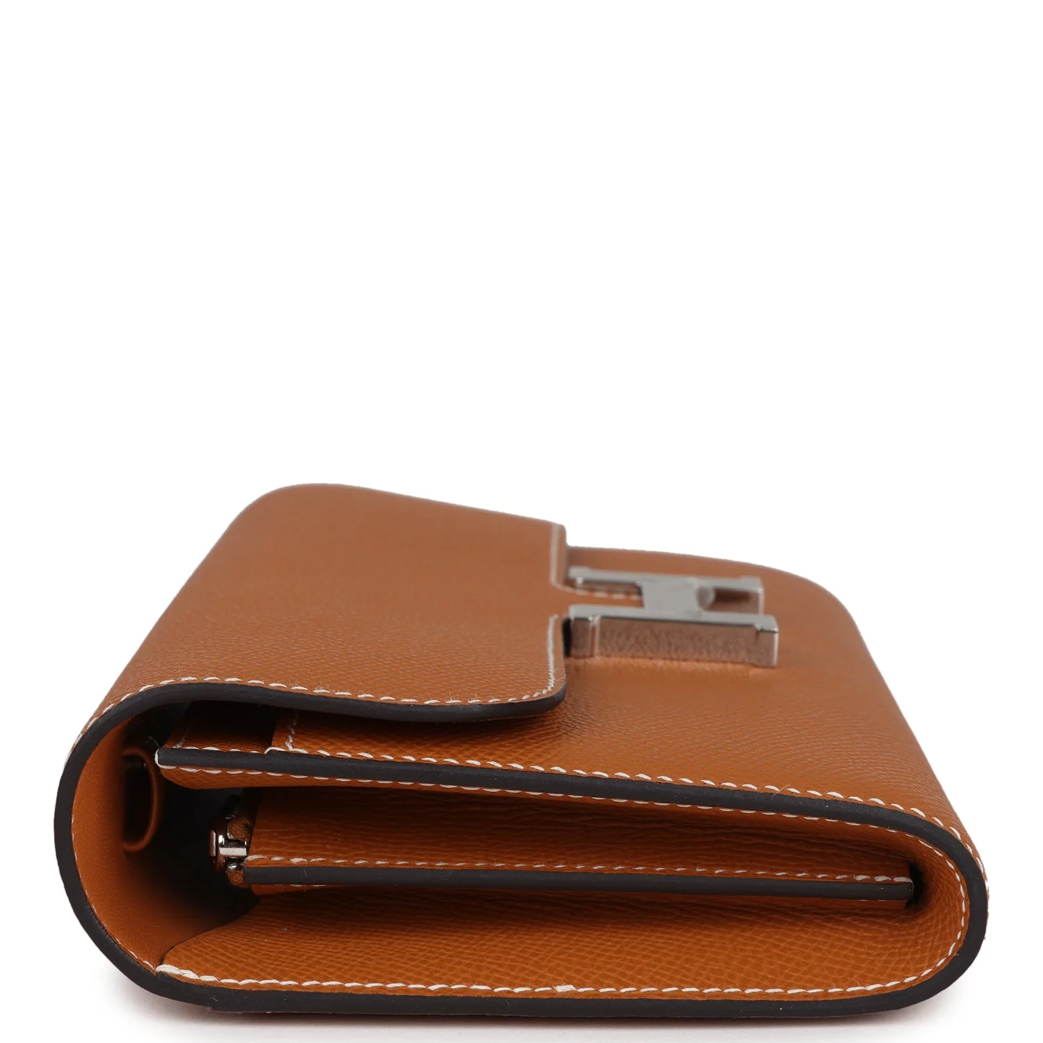 Hermes Constance To Go Wallet Toffee Epsom Palladium Hardware - Image 3