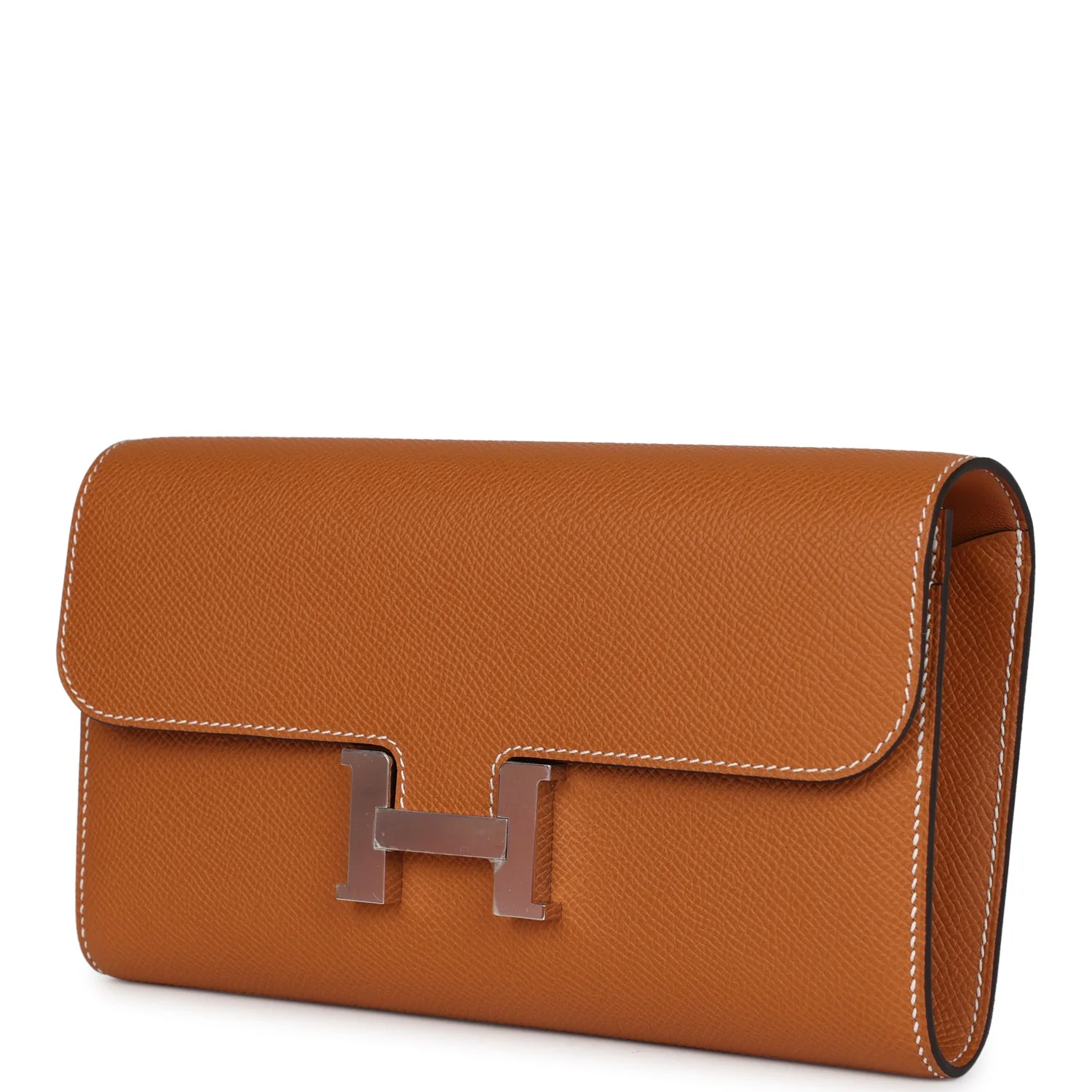 Hermes Constance To Go Wallet Toffee Epsom Palladium Hardware - Image 5
