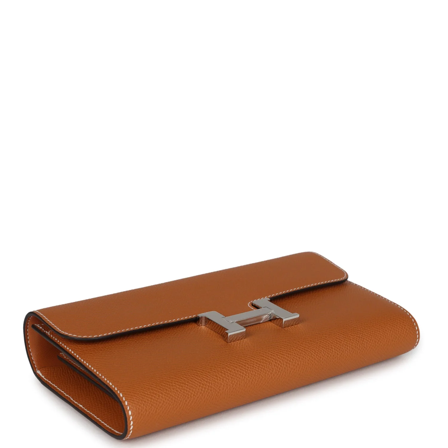 Hermes Constance To Go Wallet Toffee Epsom Palladium Hardware - Image 6