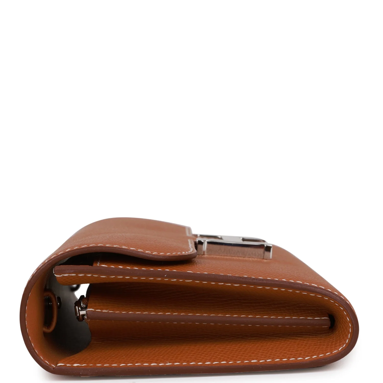 Hermes Constance Wallet To Go Gold Epsom Palladium Hardware - Image 3