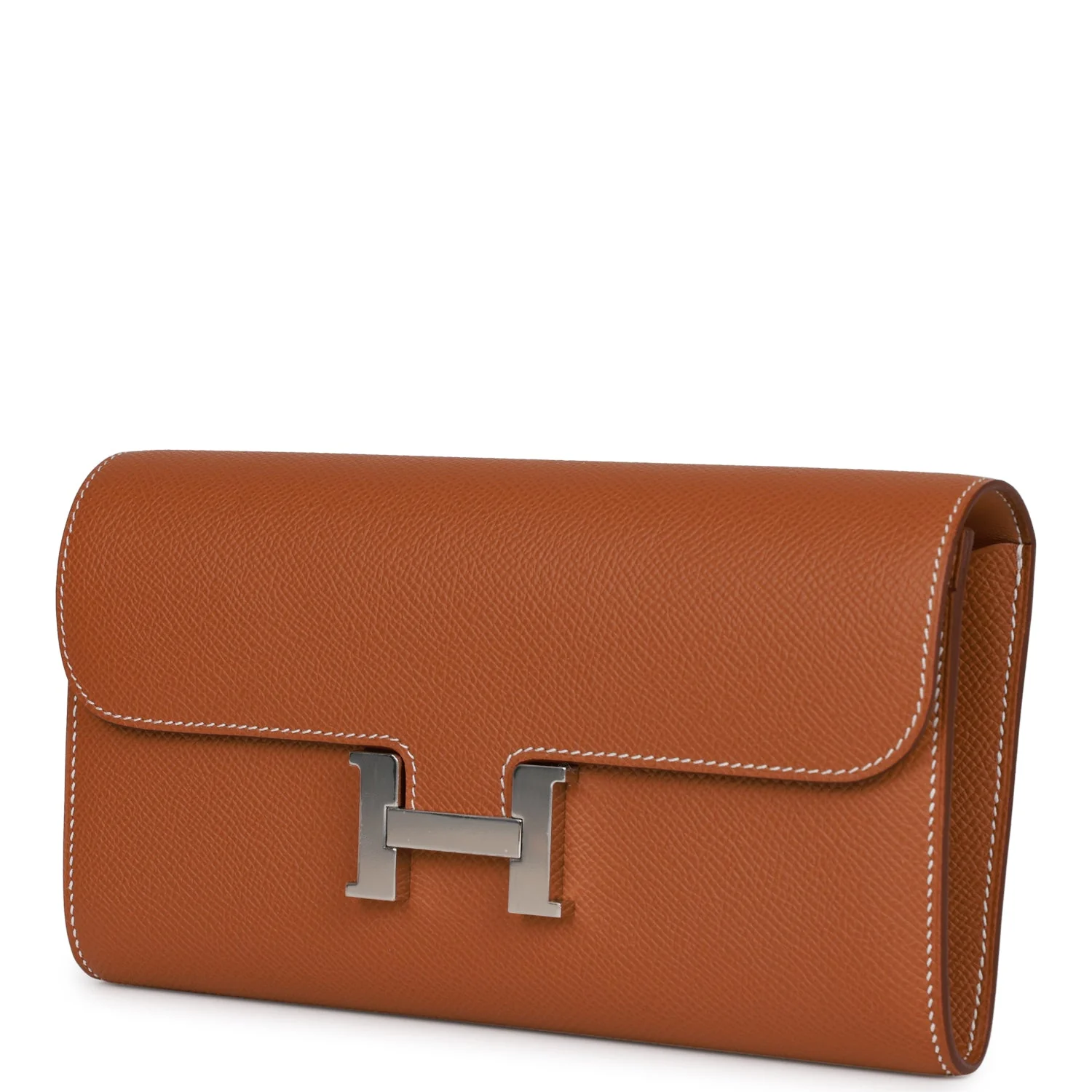 Hermes Constance Wallet To Go Gold Epsom Palladium Hardware - Image 5