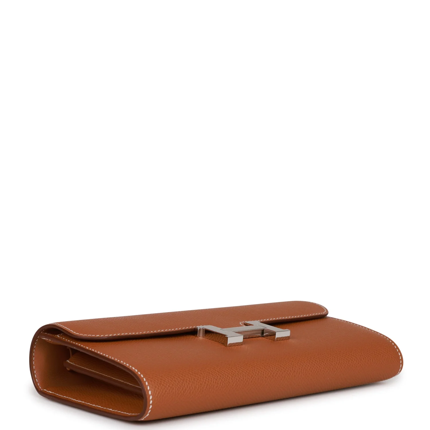 Hermes Constance Wallet To Go Gold Epsom Palladium Hardware - Image 6