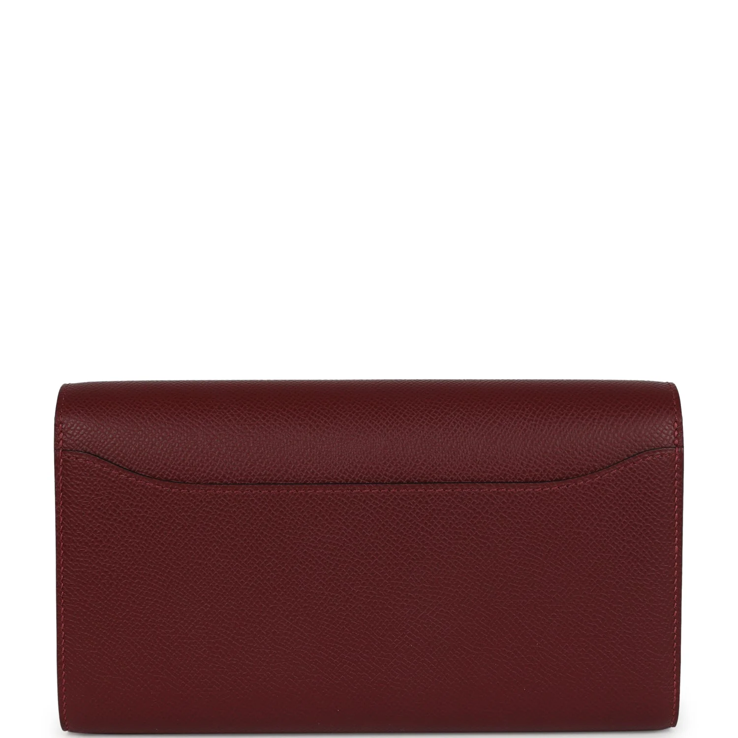Hermes Constance Wallet To Go Rouge H Epsom Palladium Hardware - Image 4