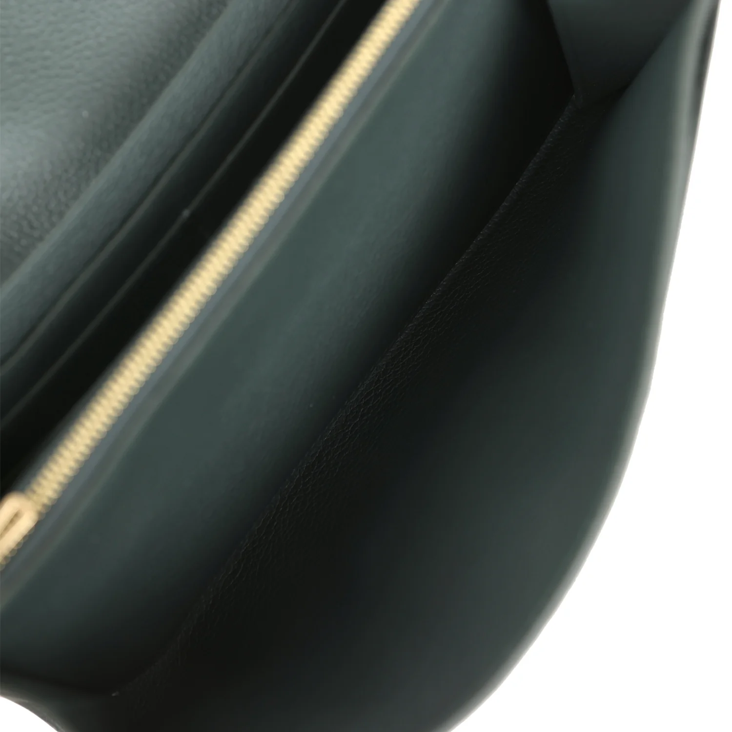 Hermes Constance Wallet To Go Vert Mangrove Evercolor Gold Hardware - Image 10