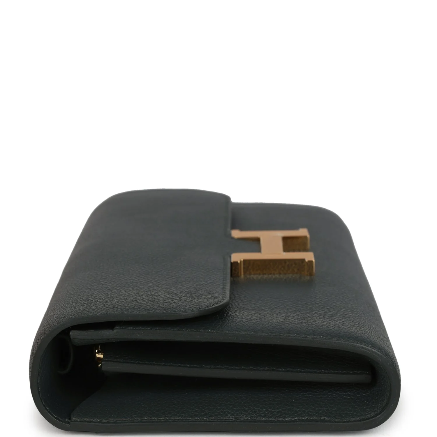 Hermes Constance Wallet To Go Vert Mangrove Evercolor Gold Hardware - Image 3