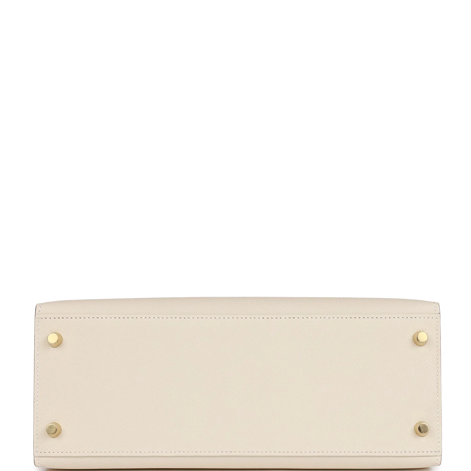 Hermes Sellier Kelly 28 Craie Epsom Gold Hardware - Image 6