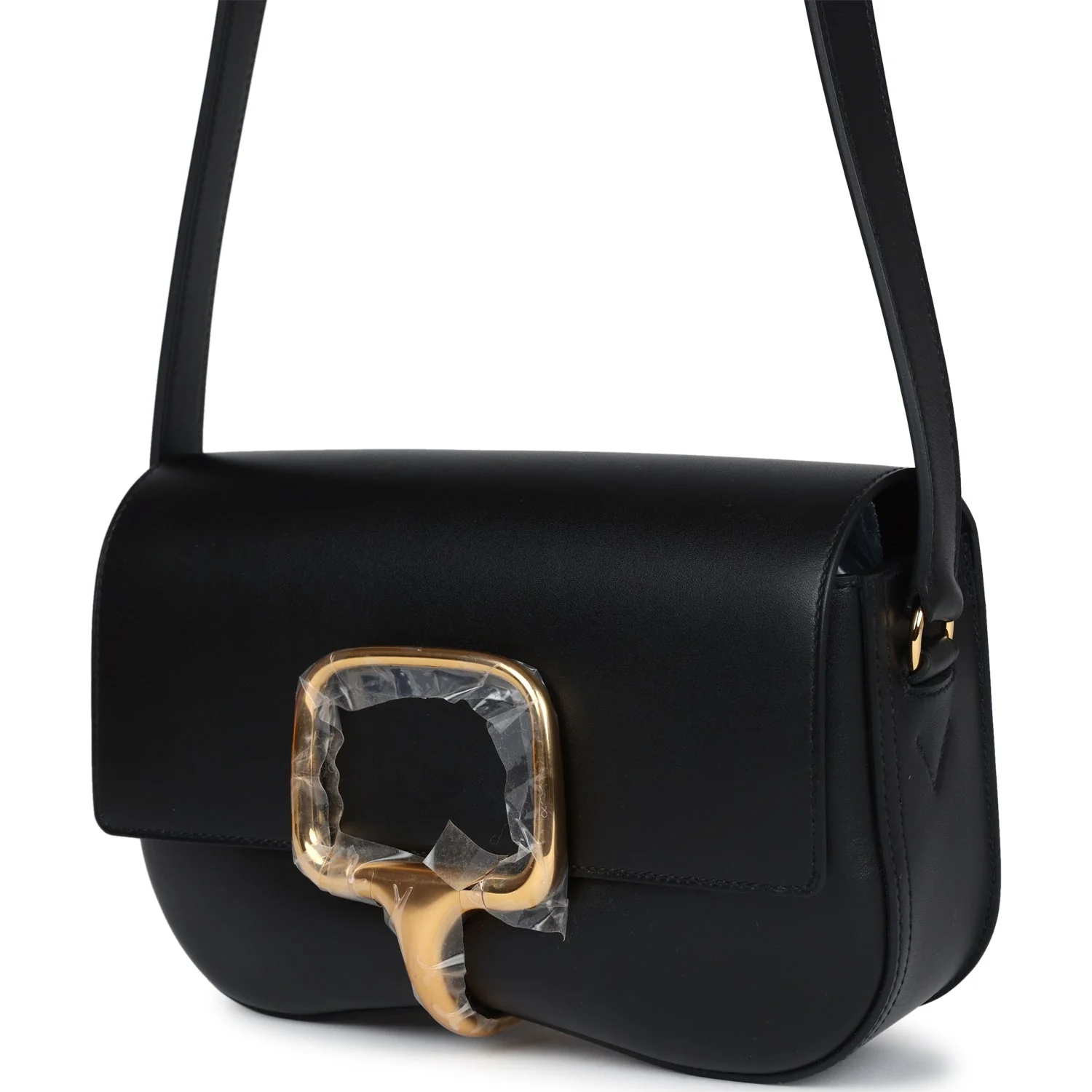 Hermes Della Cavalleria Elan Black Tadelakt Gold Hardware - Image 5
