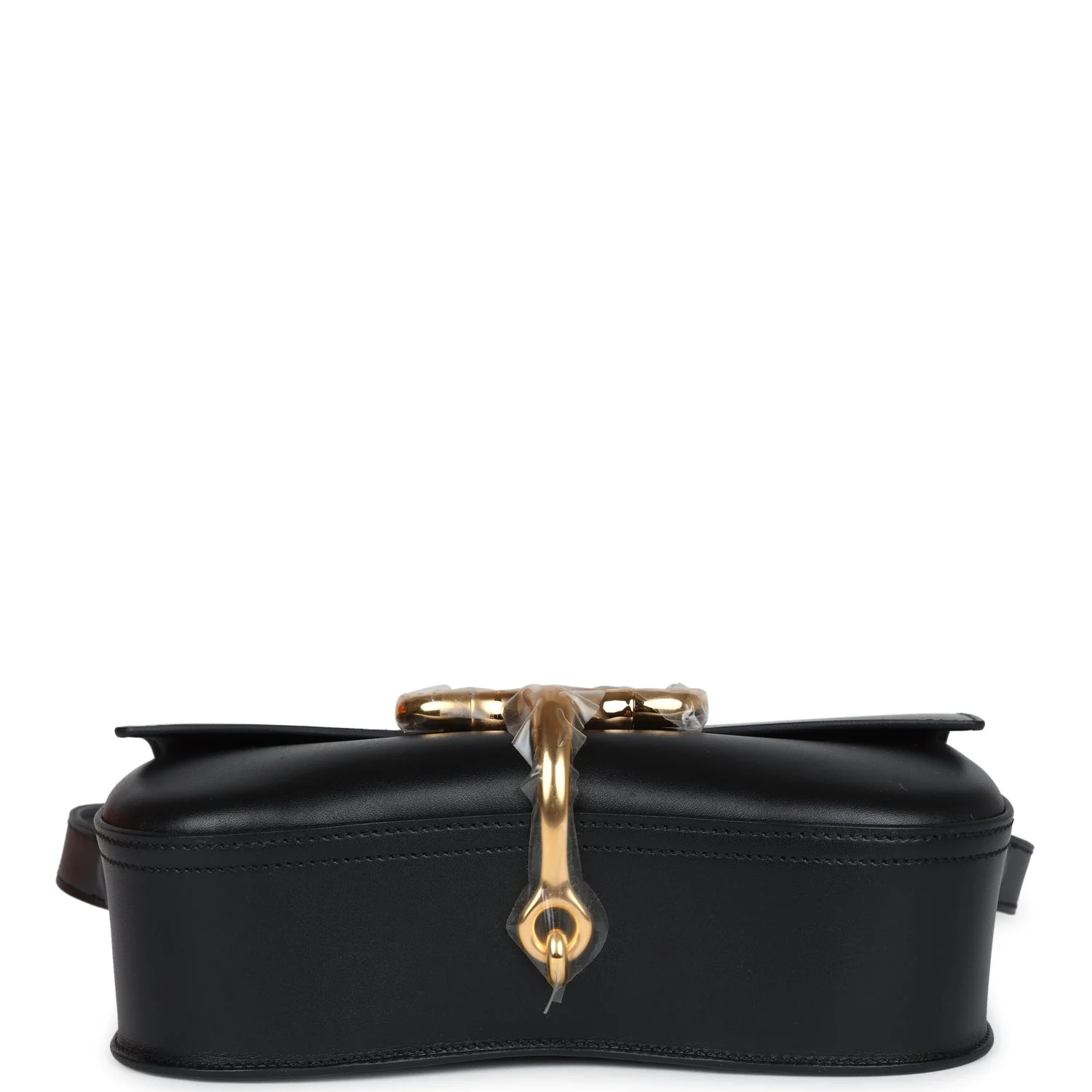 Hermes Della Cavalleria Elan Black Tadelakt Gold Hardware - Image 6
