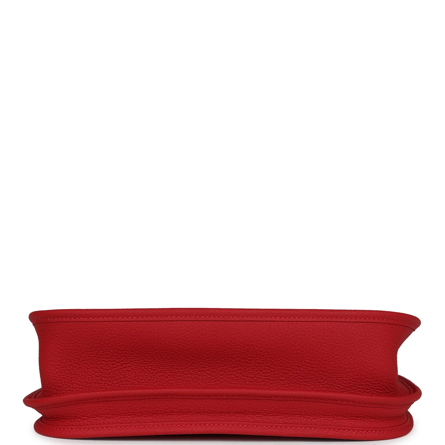 Hermes Evelyne III PM Vermillion Clemence Palladium Hardware - Image 6