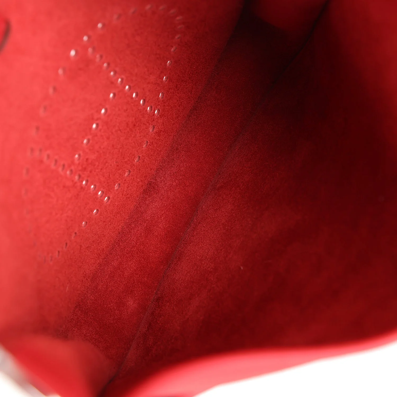 Hermes Evelyne III PM Vermillion Clemence Palladium Hardware - Image 8