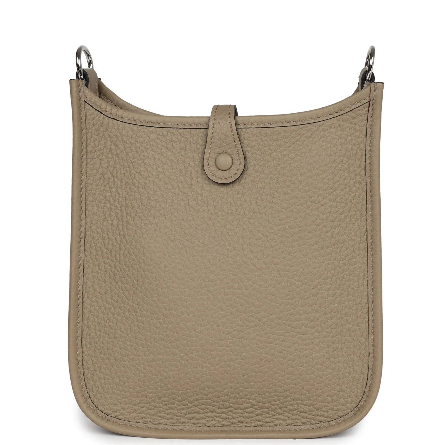 Hermes Evelyne TPM Beige Marfa Clemence Palladium Hardware - Image 4