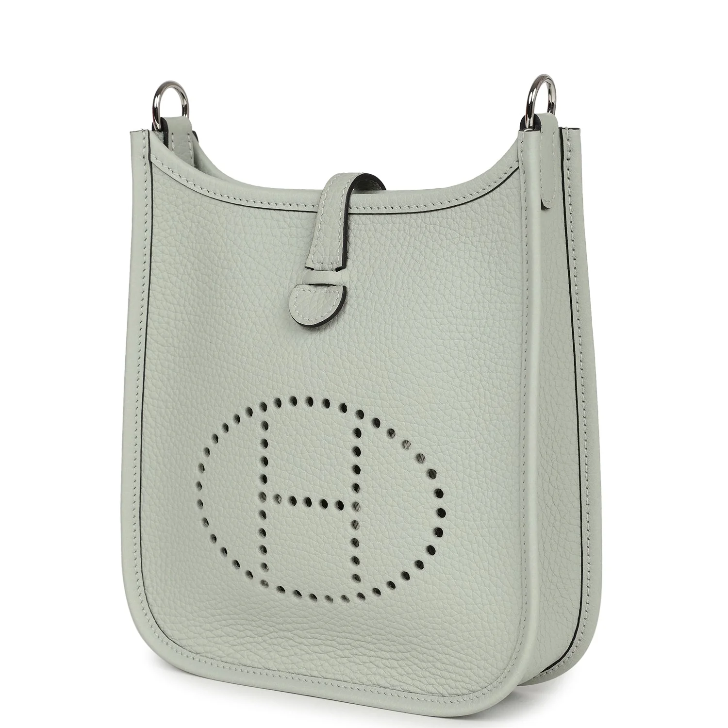 Hermes Evelyne TPM Gris Neve Clemence Palladium Hardware - Image 5