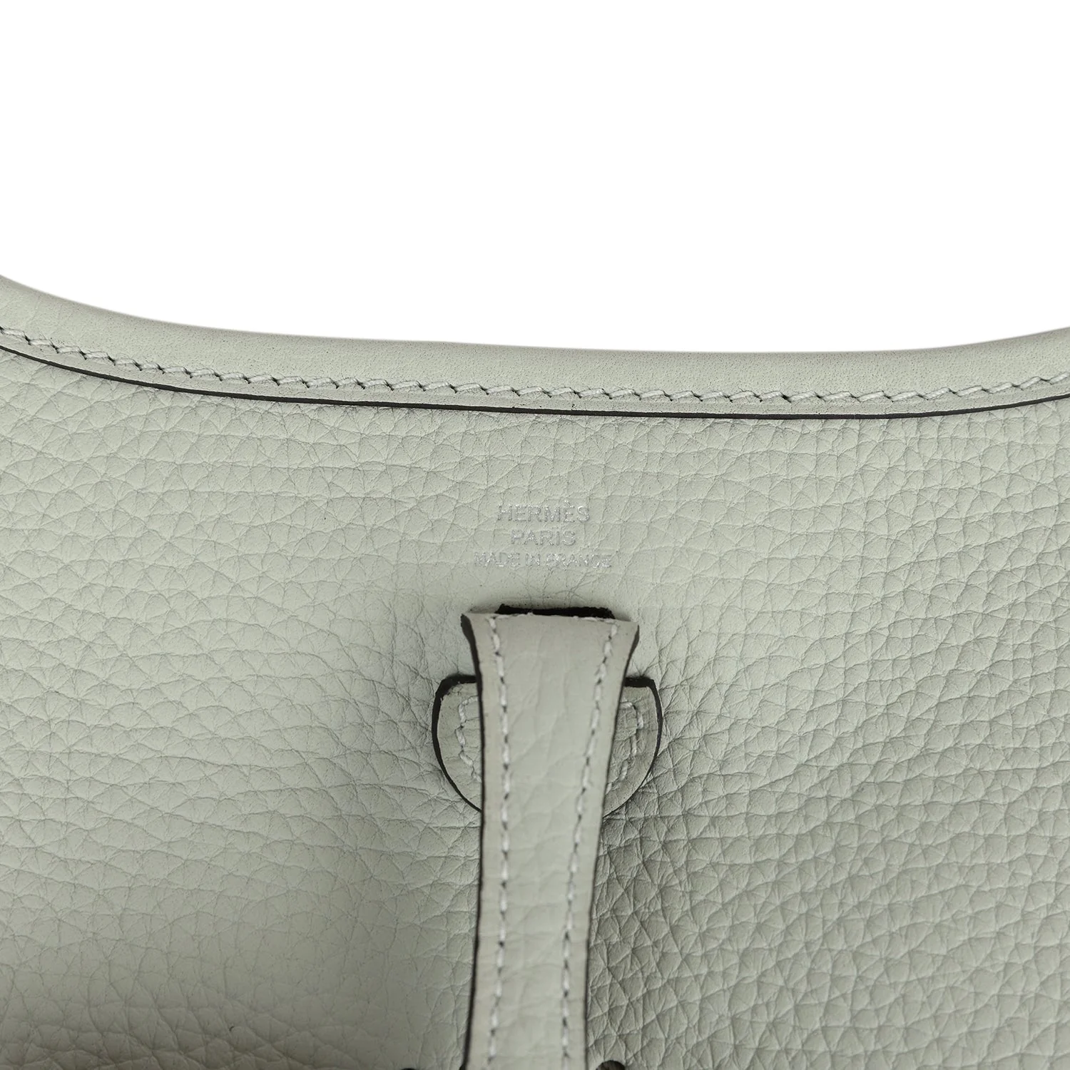 Hermes Evelyne TPM Gris Neve Clemence Palladium Hardware - Image 7