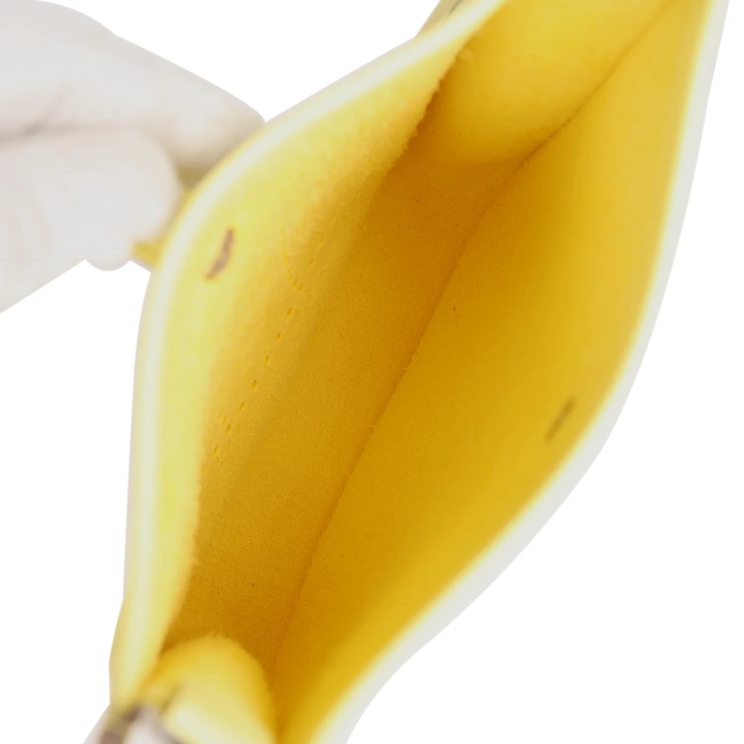 Hermes Evelyne TPM Limoncello Clemence Palladium Hardware - Image 8