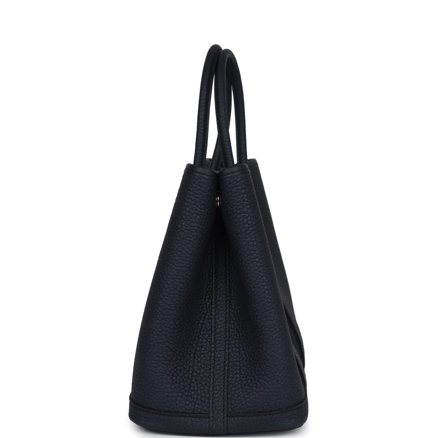 Hermes Garden Party 30 Bleu Nuit Negonda Palladium Hardware - Image 3