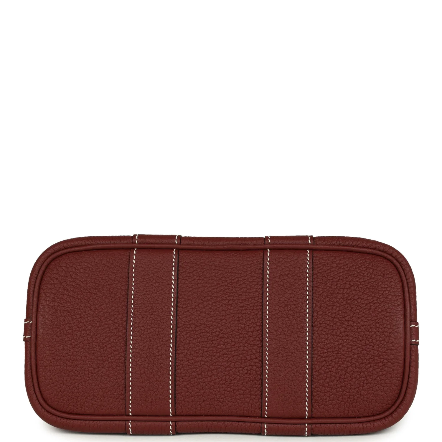 Hermes Garden Party Neo 23 Rouge H Negonda Palladium Hardware - Image 6