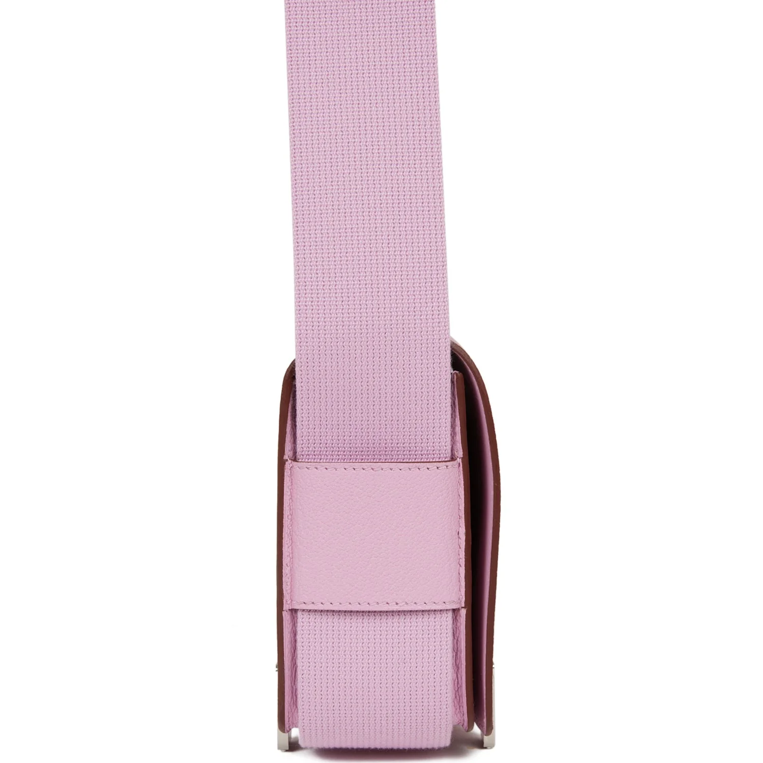 Hermes Geta Mauve Sylvestre Chevre Palladium Hardware - Image 3