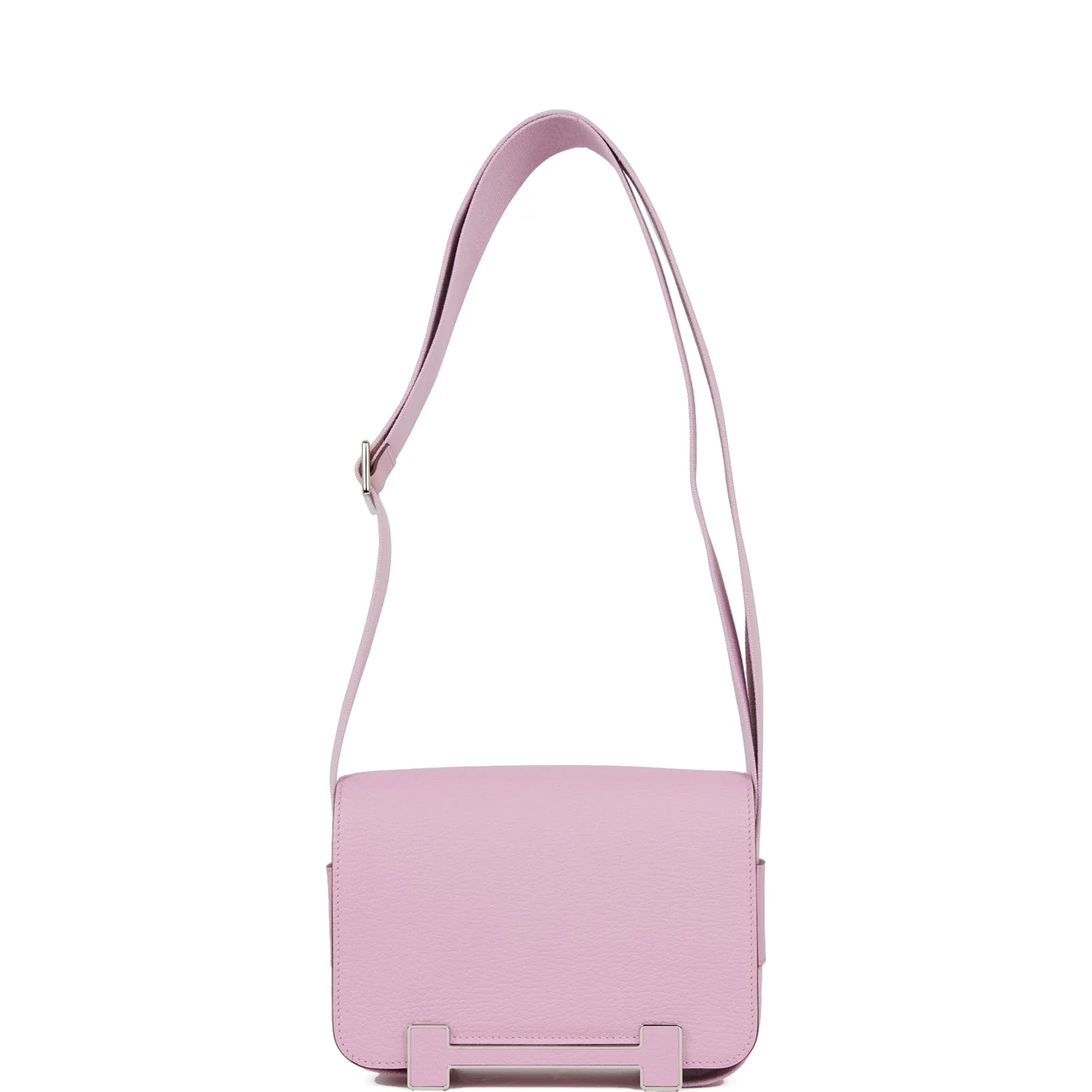 Hermes Geta Mauve Sylvestre Chevre Palladium Hardware - Image 7