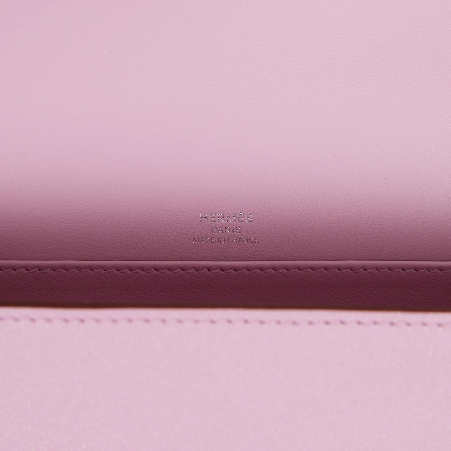 Hermes Geta Mauve Sylvestre Chevre Palladium Hardware - Image 9