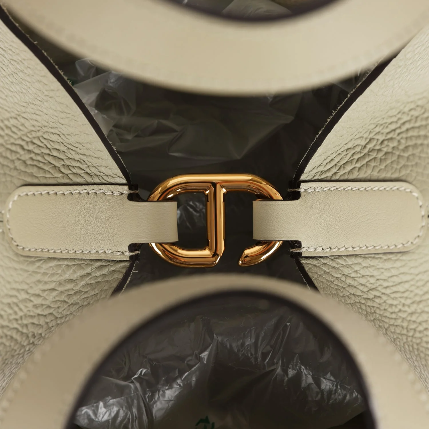 Hermes In-The-Loop 18 Sauge Clemence and Swift Gold Hardware - Image 7