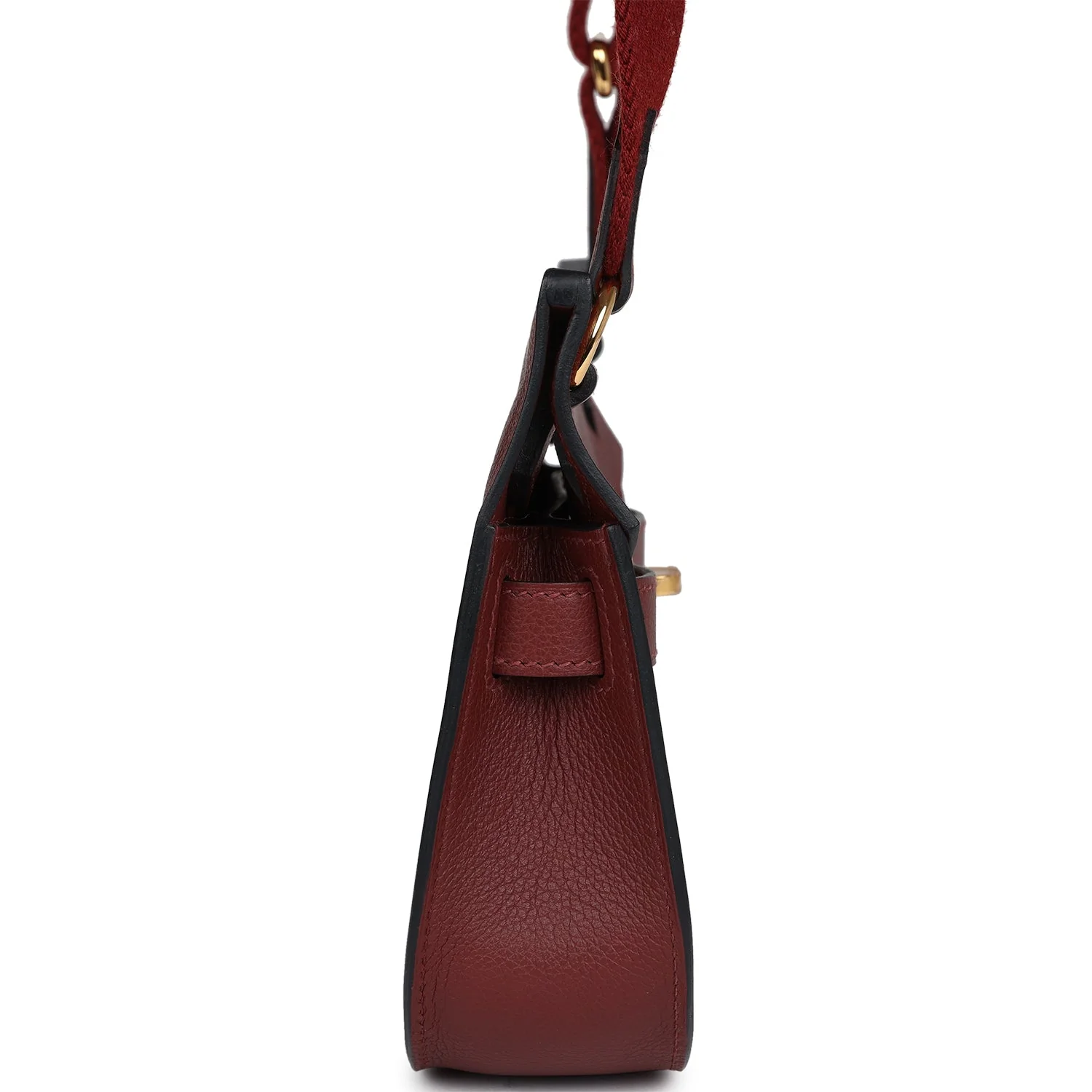 Hermes Jypsiere Mini Rouge H Evercolor Gold Hardware - Image 3