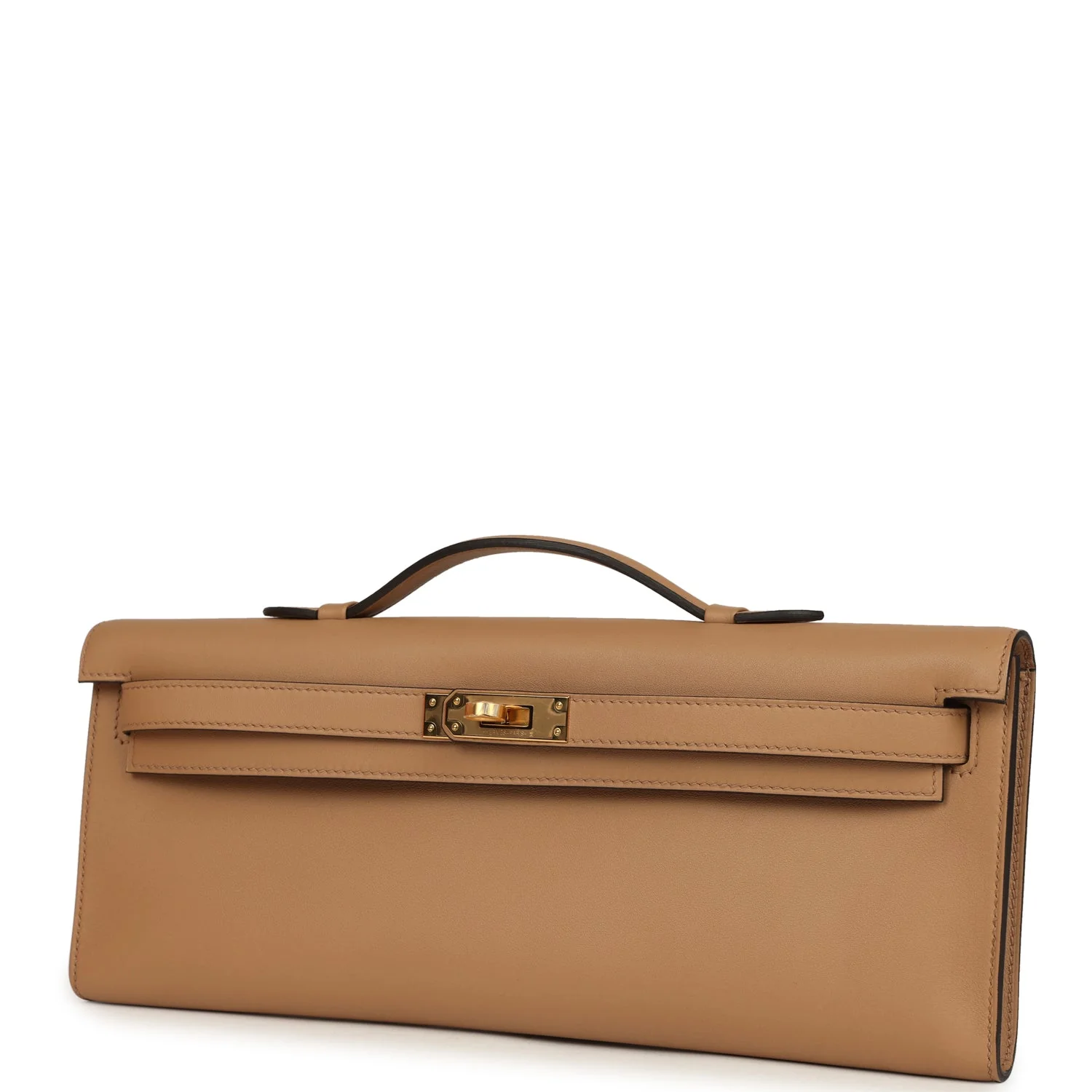 Hermes Kelly Cut Chai Swift Gold Hardware - Image 5