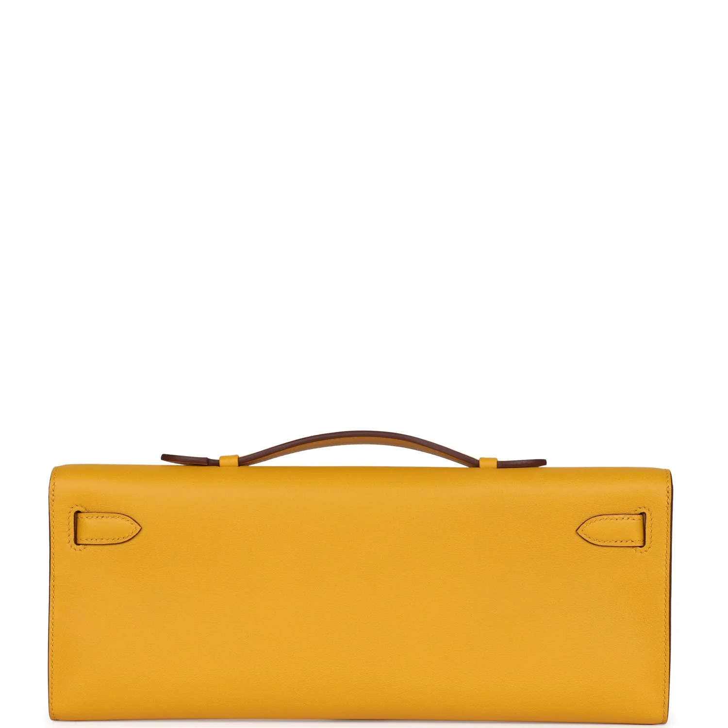 Hermes Kelly Cut Jaune Ambre Swift Gold Hardware - Image 4