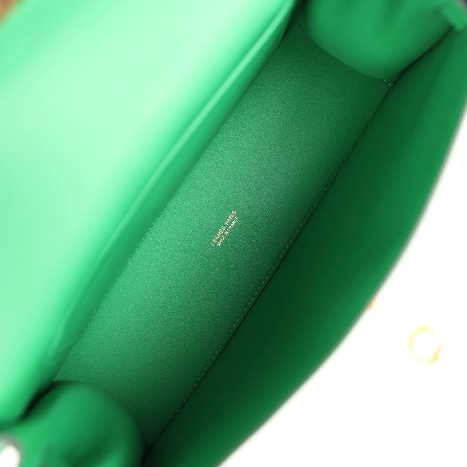 Hermes Kelly Danse Bambou Swift Gold Hardware - Image 8