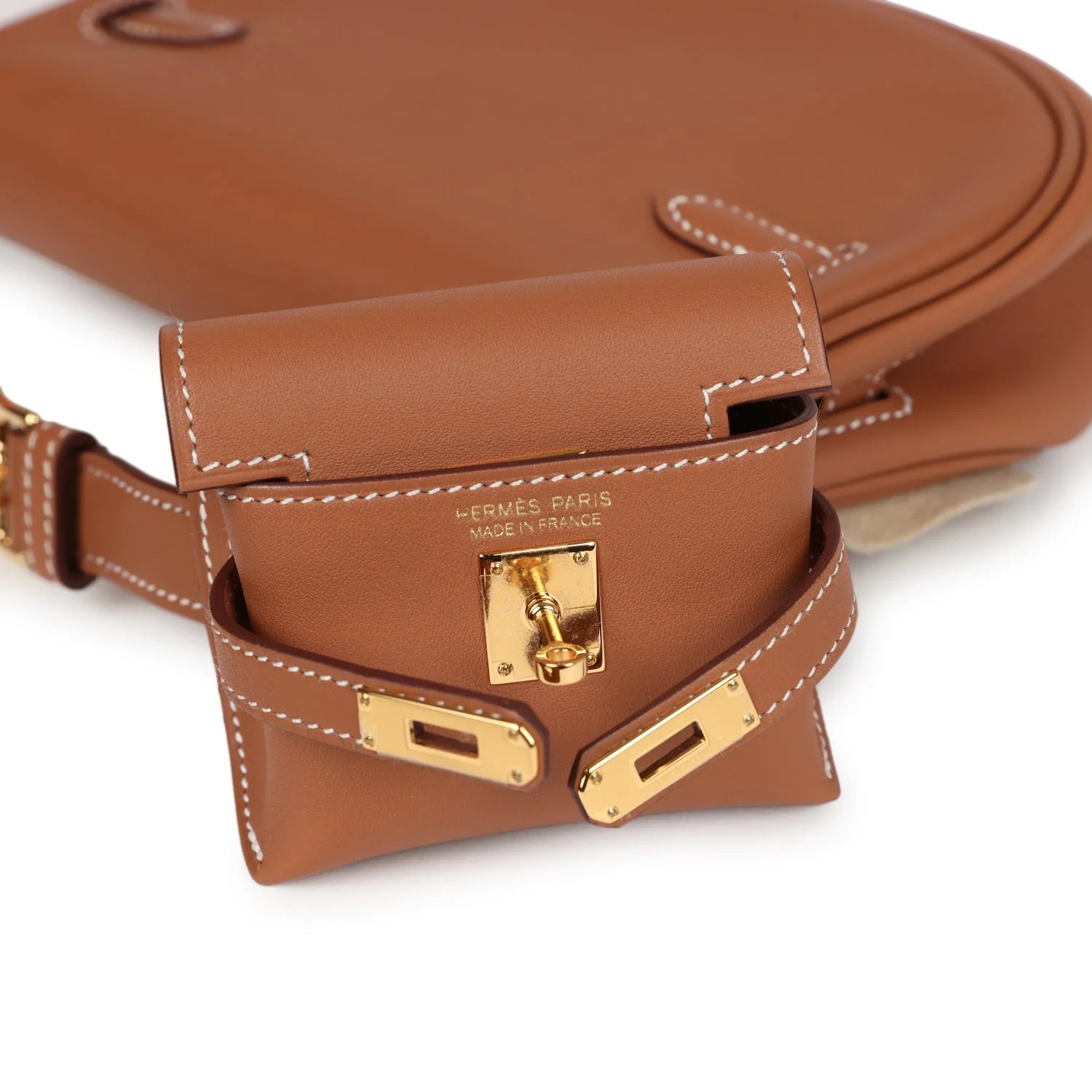 Hermes Kelly Moove Gold Swift Gold Hardware - Image 12