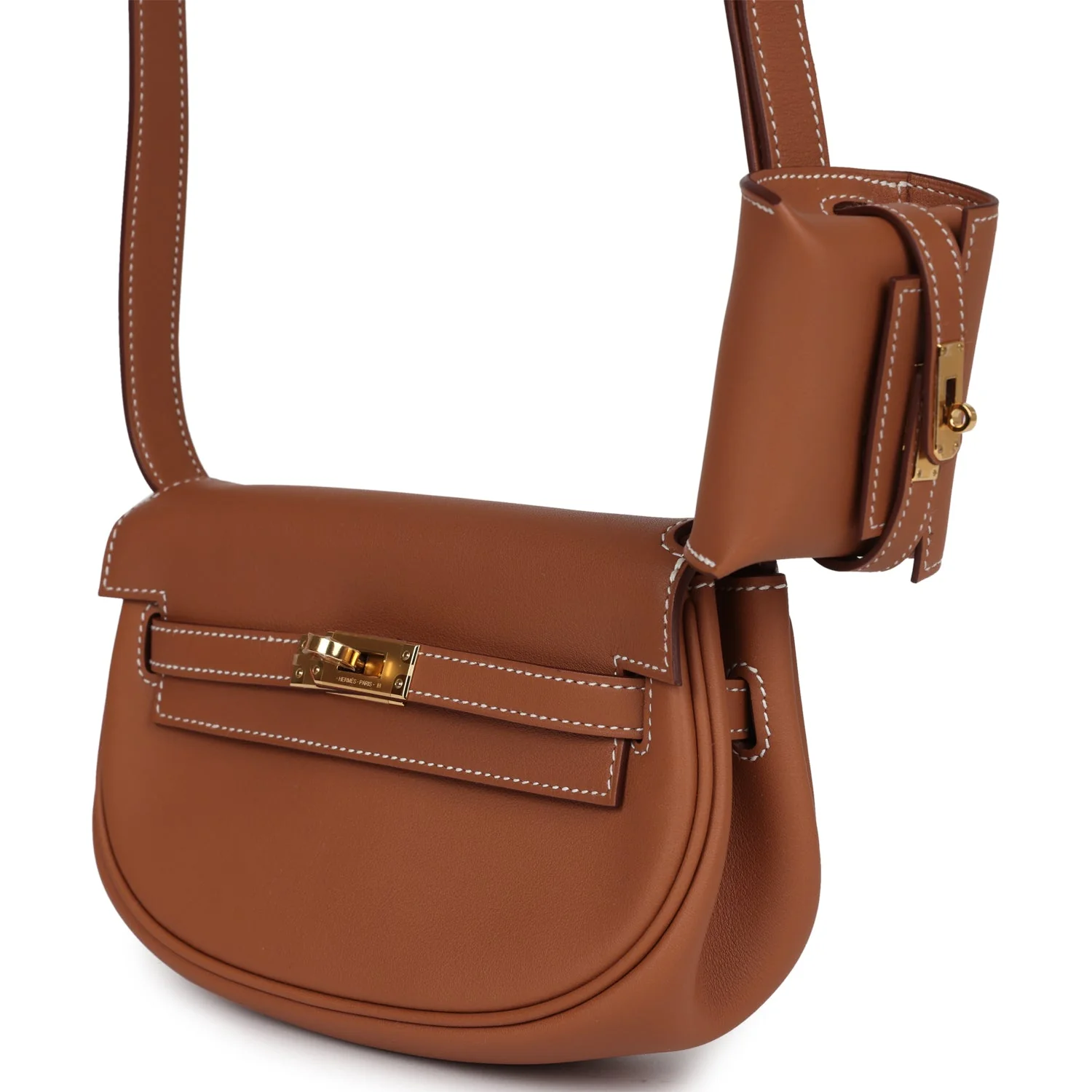 Hermes Kelly Moove Gold Swift Gold Hardware - Image 5