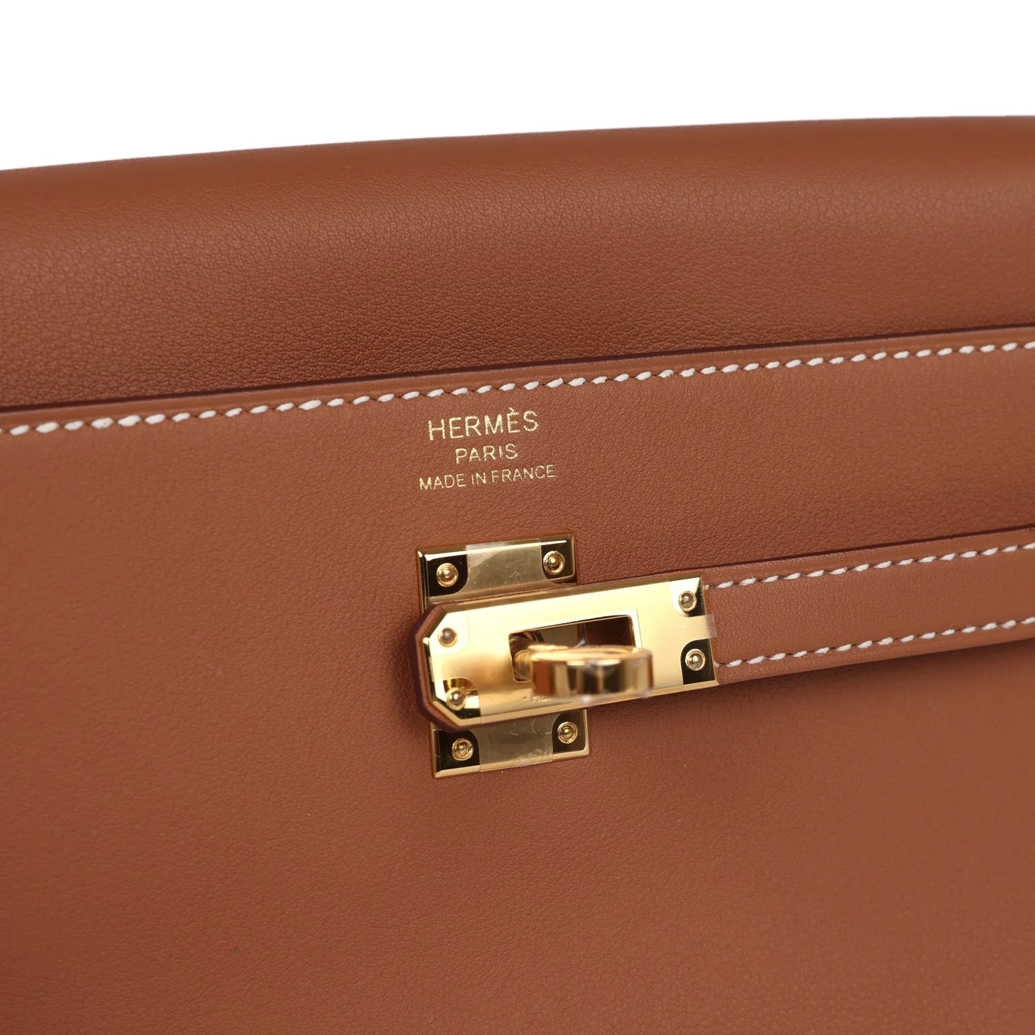 Hermes Kelly Moove Gold Swift Gold Hardware - Image 9