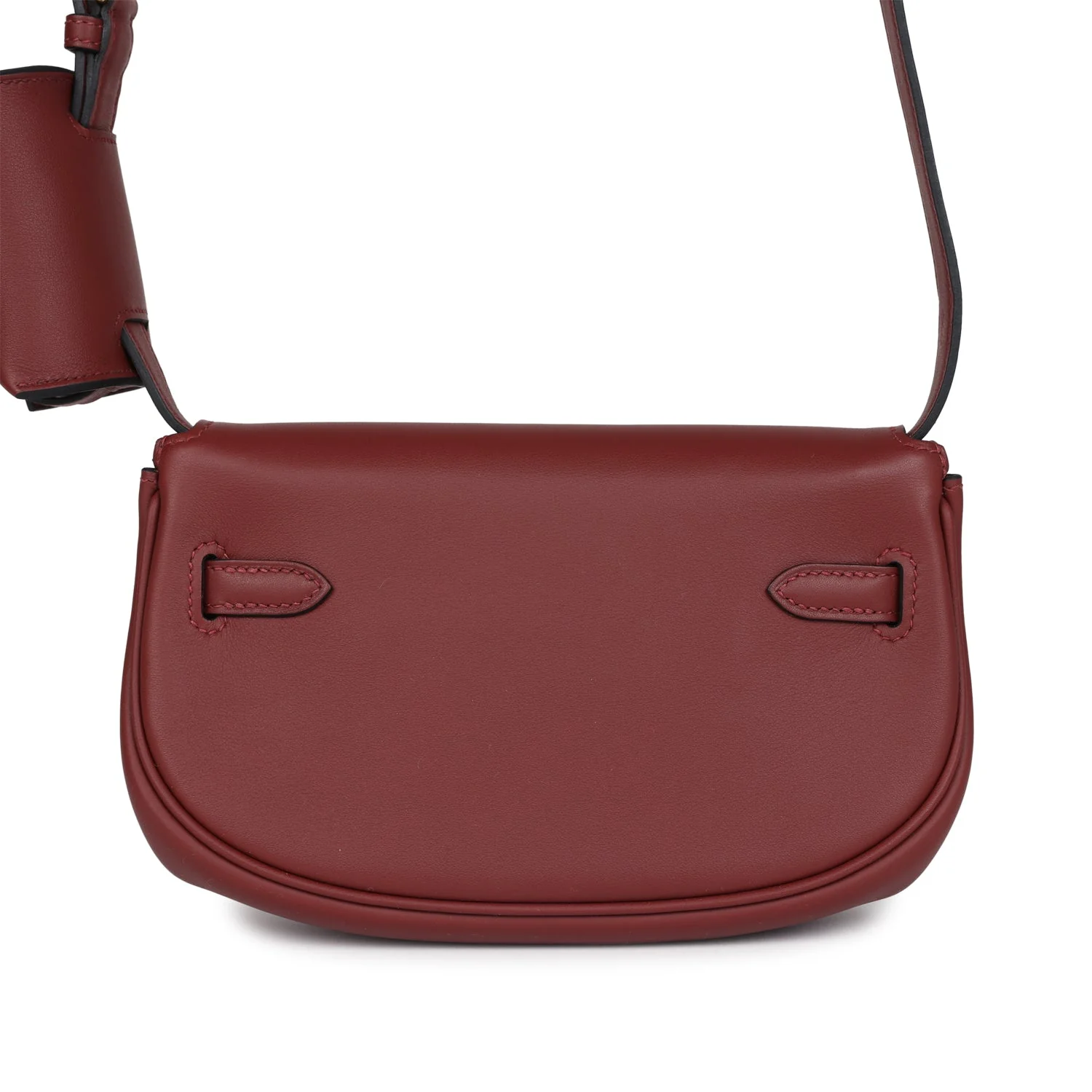 Hermes Kelly Moove Rouge H Swift Gold Hardware - Image 4