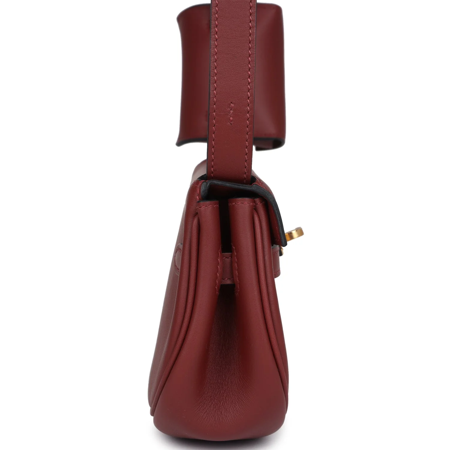 Hermes Kelly Moove Rouge H Swift Gold Hardware - Image 6