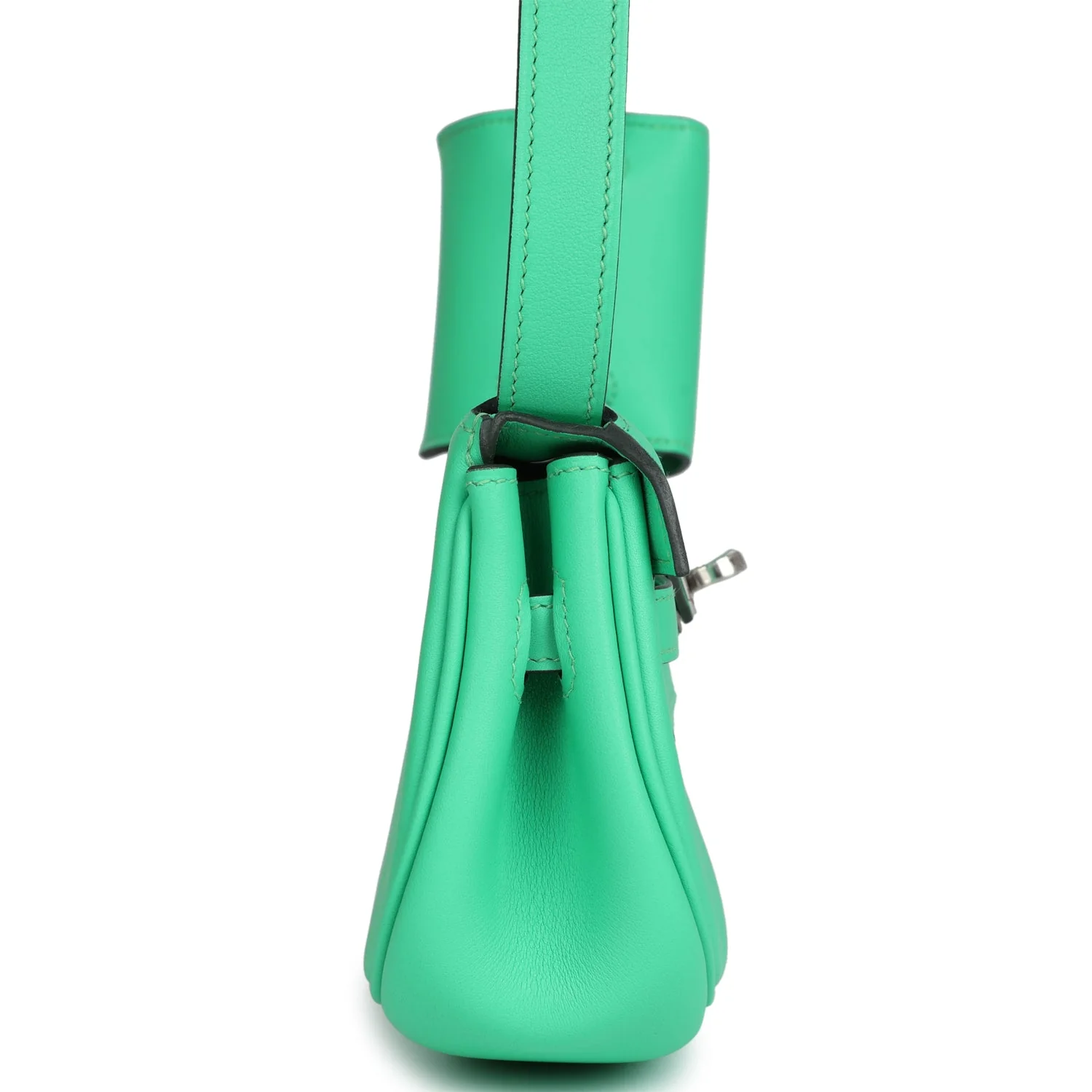 Hermes Kelly Moove Vert Comics Swift Palladium Hardware - Image 3