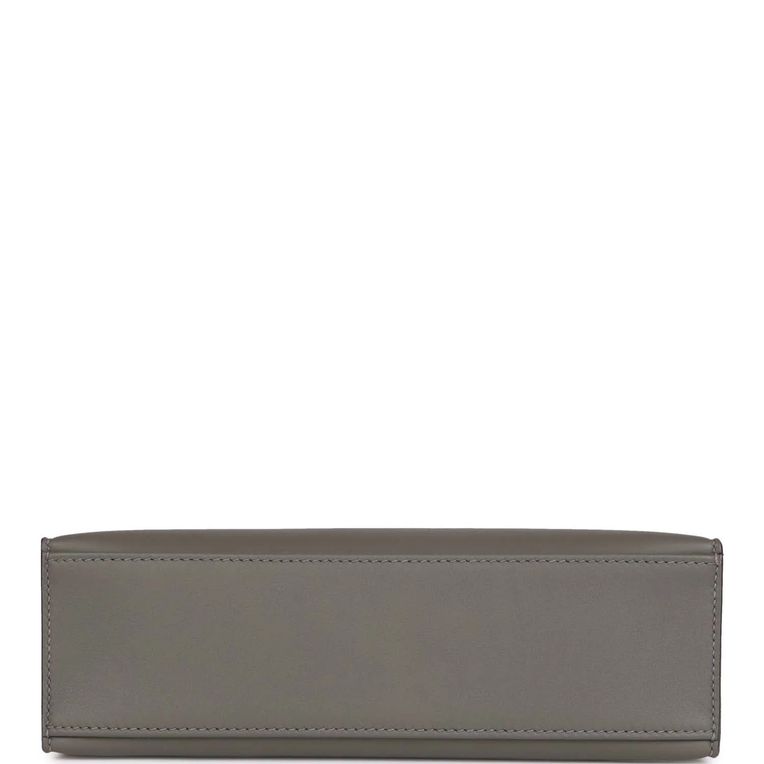 Hermes Kelly Pochette Gris Meyer Swift Gold Hardware - Image 6