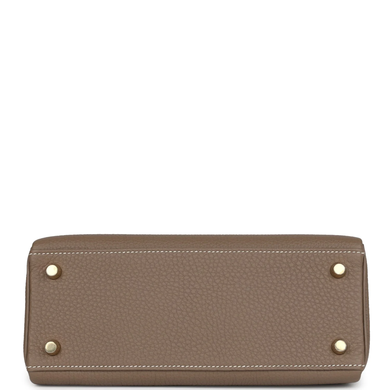 Hermes Kelly Retourne 25 Etoupe Togo Gold Hardware - Image 6