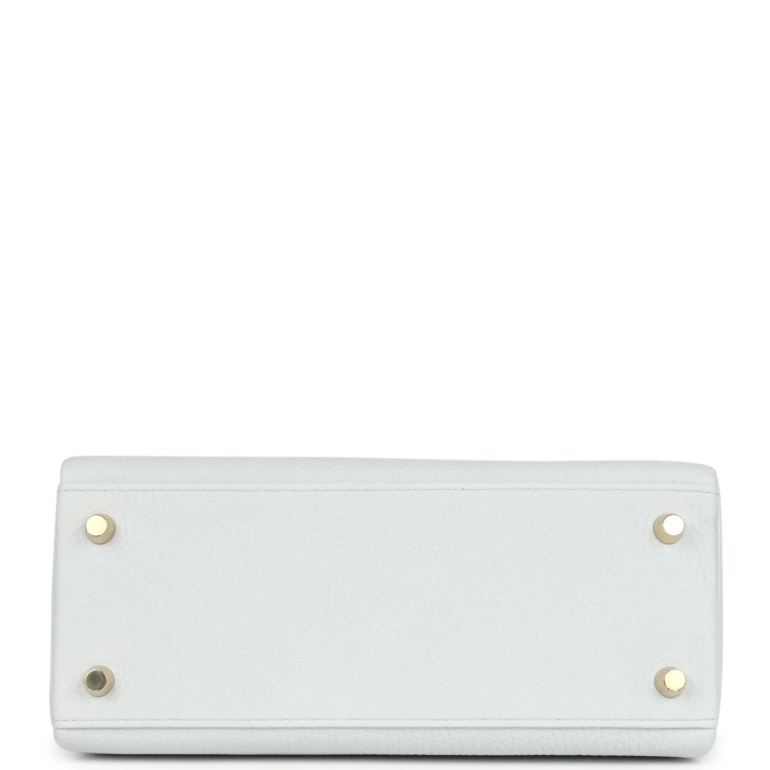 Hermes Kelly Retourne 25 Gris Platine Togo Permabrass Hardware - Image 6
