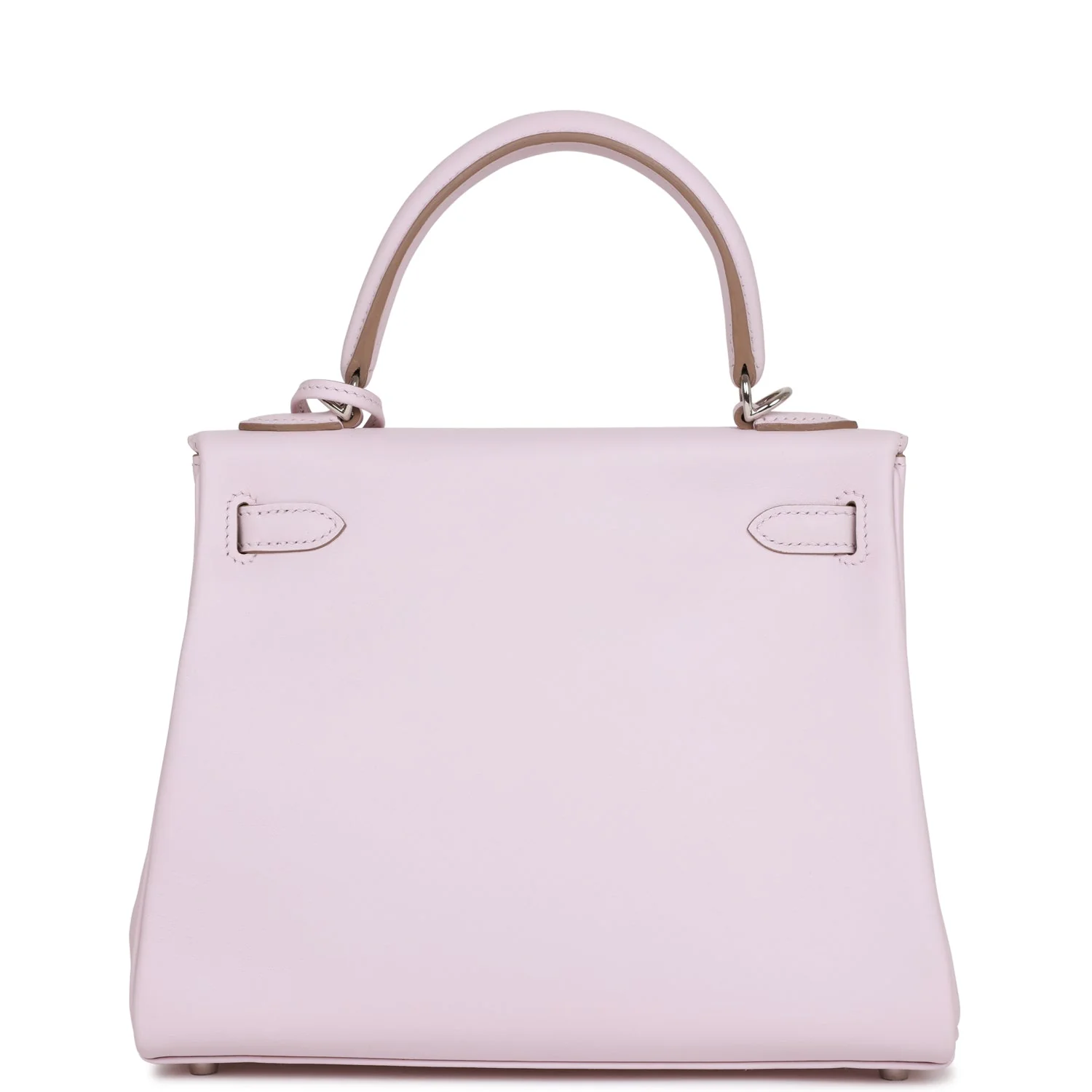 Hermes Kelly Retourne 25 Mauve Pale Swift Palladium Hardware - Image 4