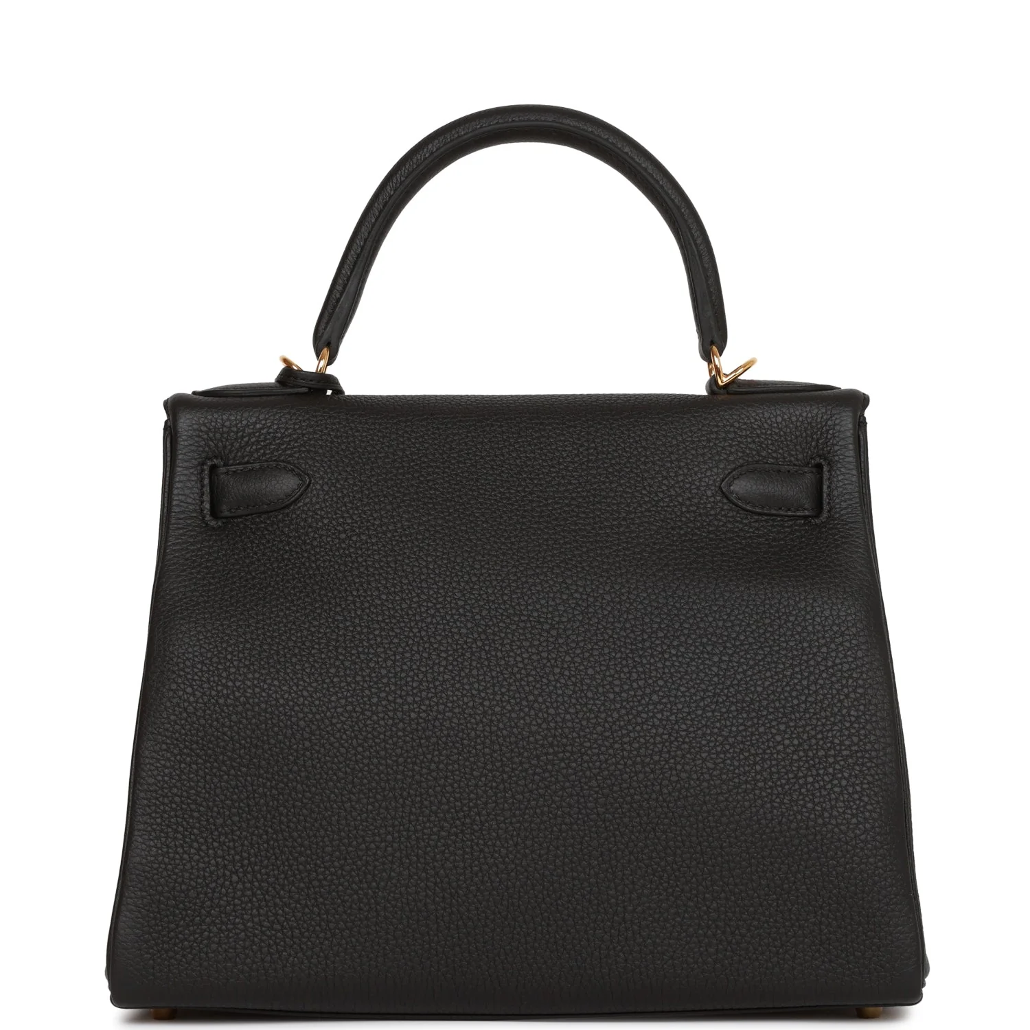 Hermes Kelly Retourne 28 Black Togo Gold Hardware - Image 4