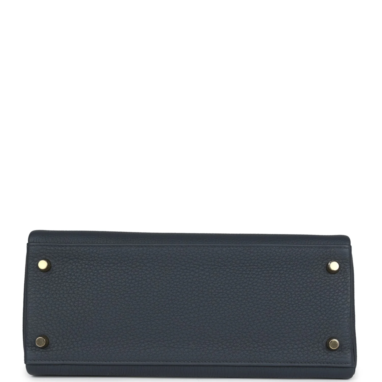 Hermes Kelly Retourne 28 Gris Misty Togo Permabrass Hardware - Image 6