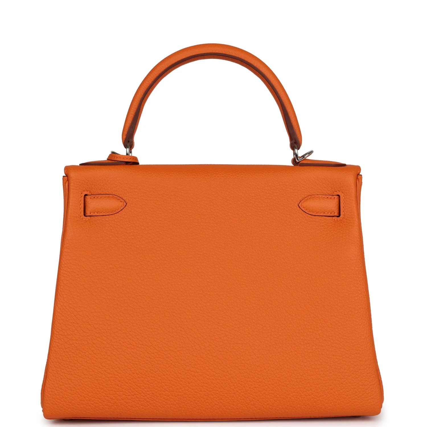 Hermes Kelly Retourne 28 Orange Togo Palladium Hardware - Image 4