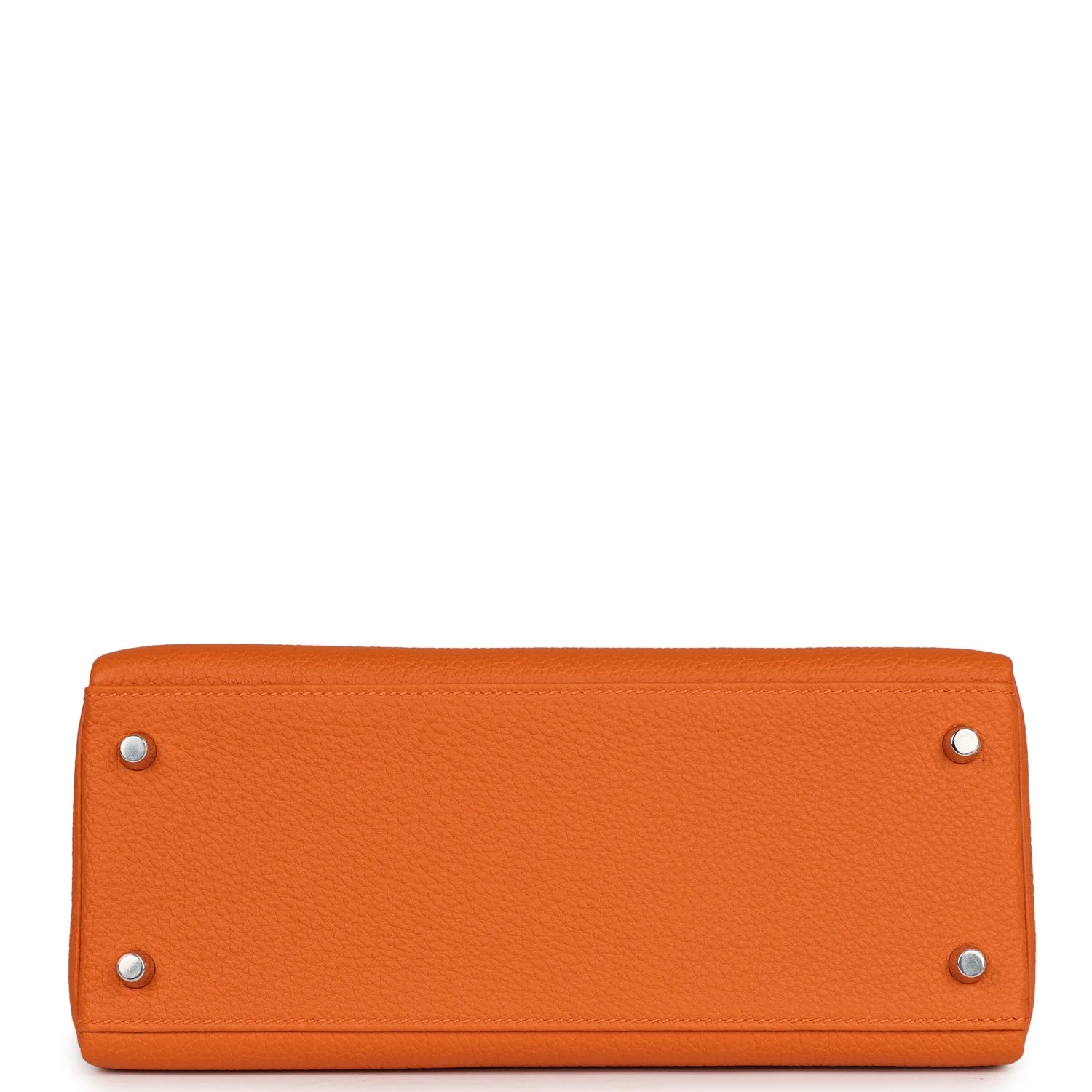 Hermes Kelly Retourne 28 Orange Togo Palladium Hardware - Image 6