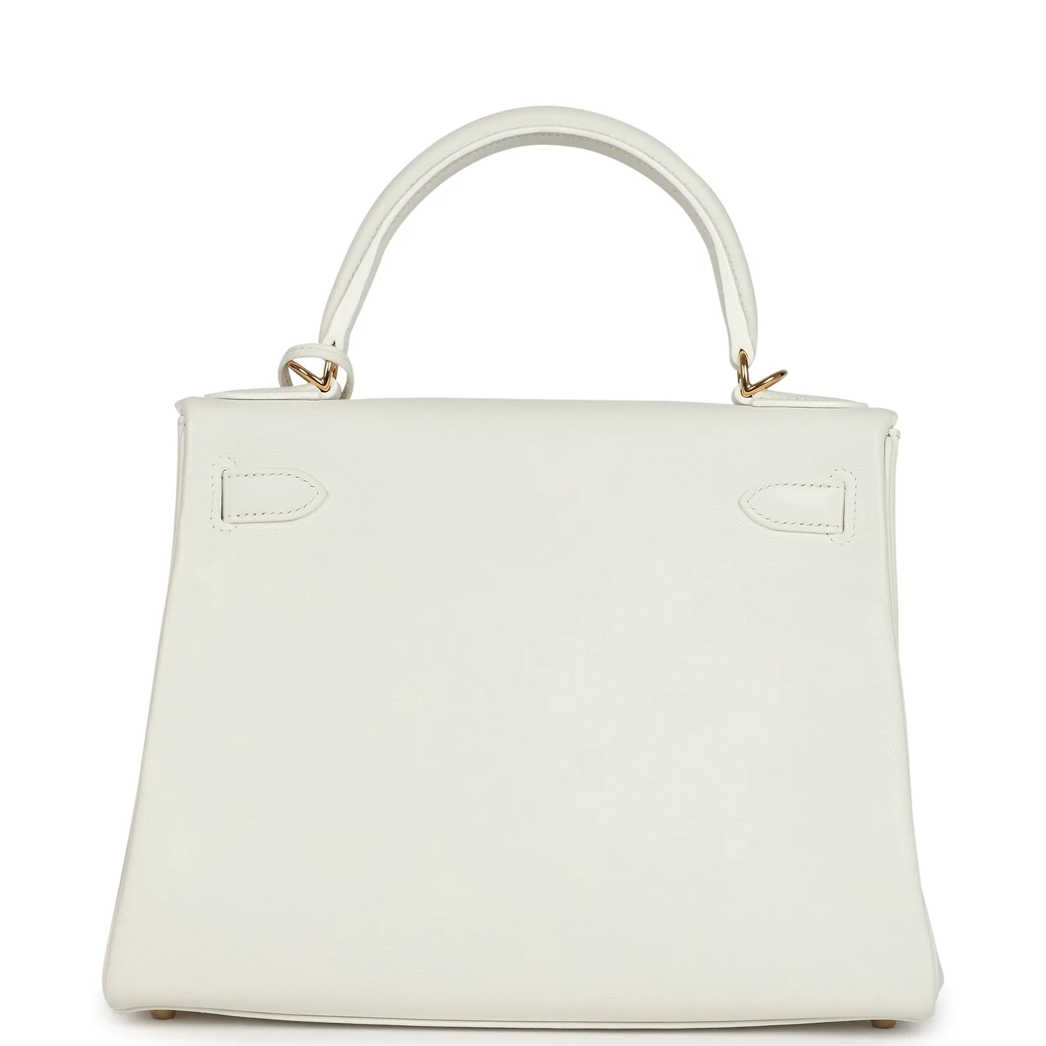 Hermes Kelly Retourne 28 White Evercolor Gold Hardware - Image 4