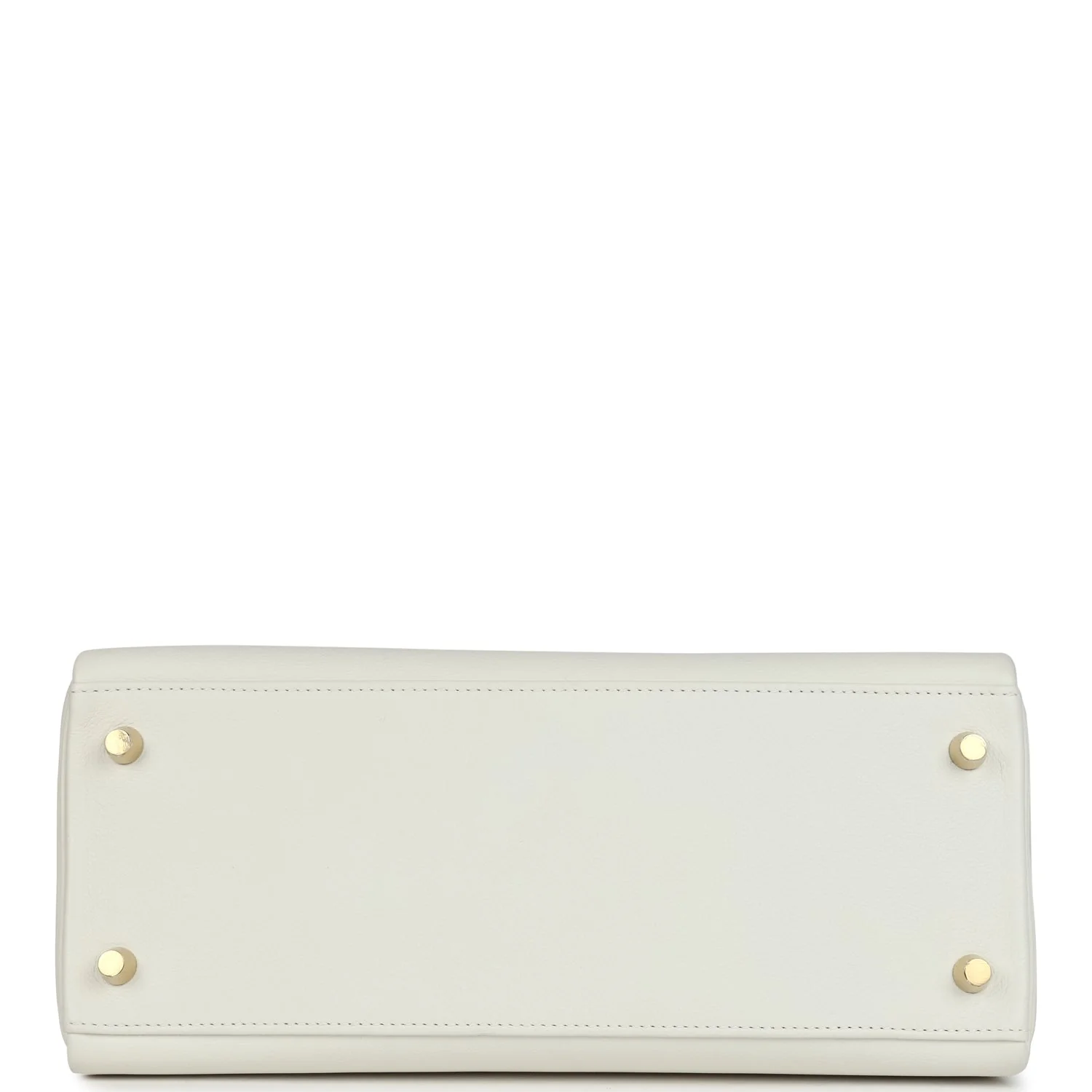 Hermes Kelly Retourne 28 White Evercolor Gold Hardware - Image 6