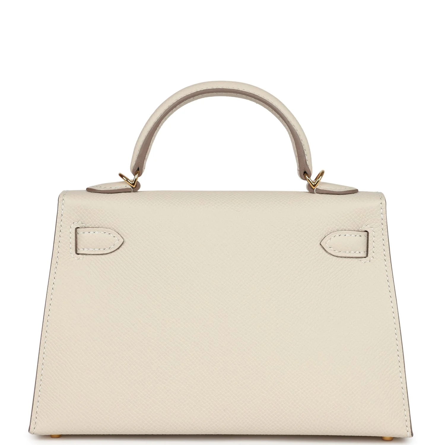 Hermes Kelly Sellier 20 Craie Epsom Gold Hardware - Image 5