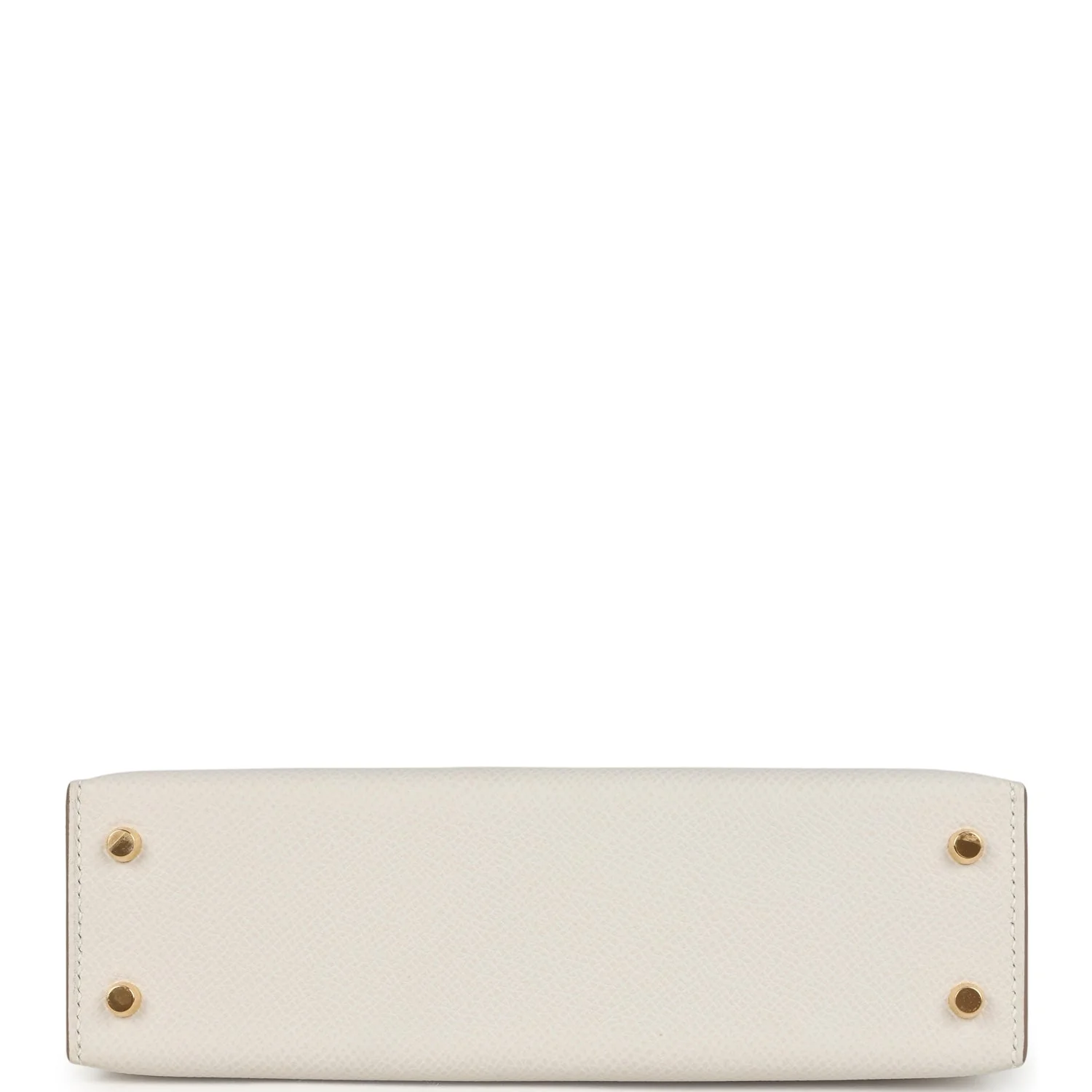 Hermes Kelly Sellier 20 Gris Pale Epsom Gold Hardware - Image 6