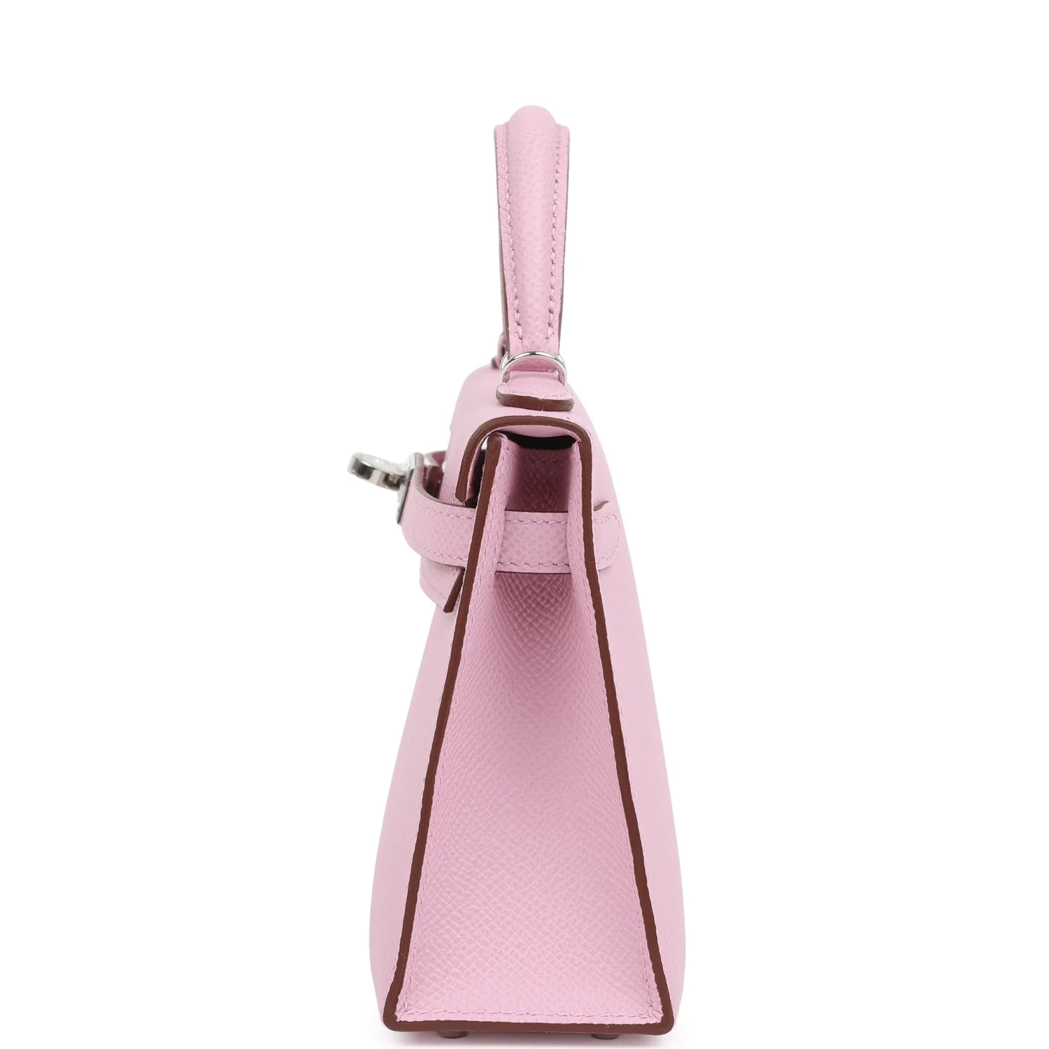 Hermes Kelly Sellier 20 Mauve Sylvestre Epsom Palladium Hardware - Image 4