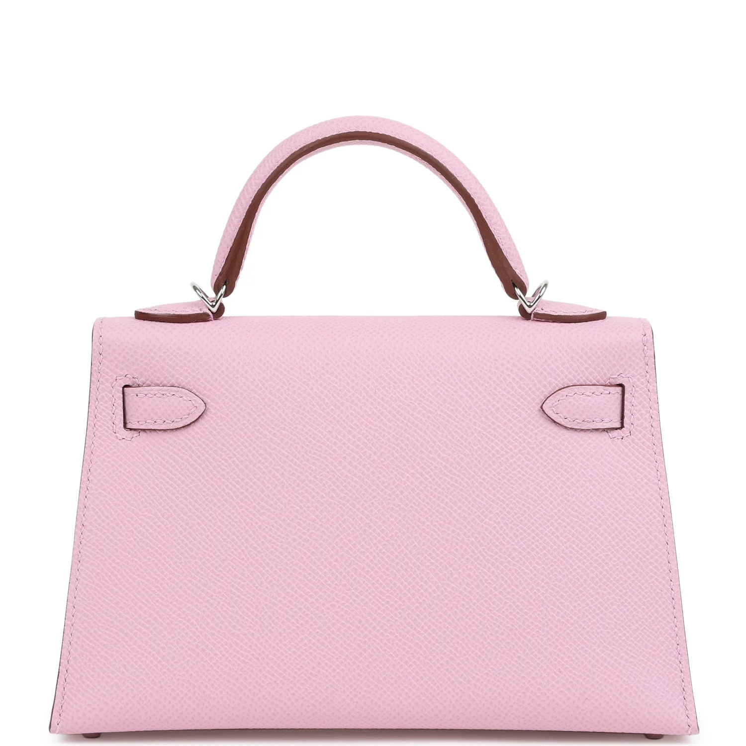 Hermes Kelly Sellier 20 Mauve Sylvestre Epsom Palladium Hardware - Image 5
