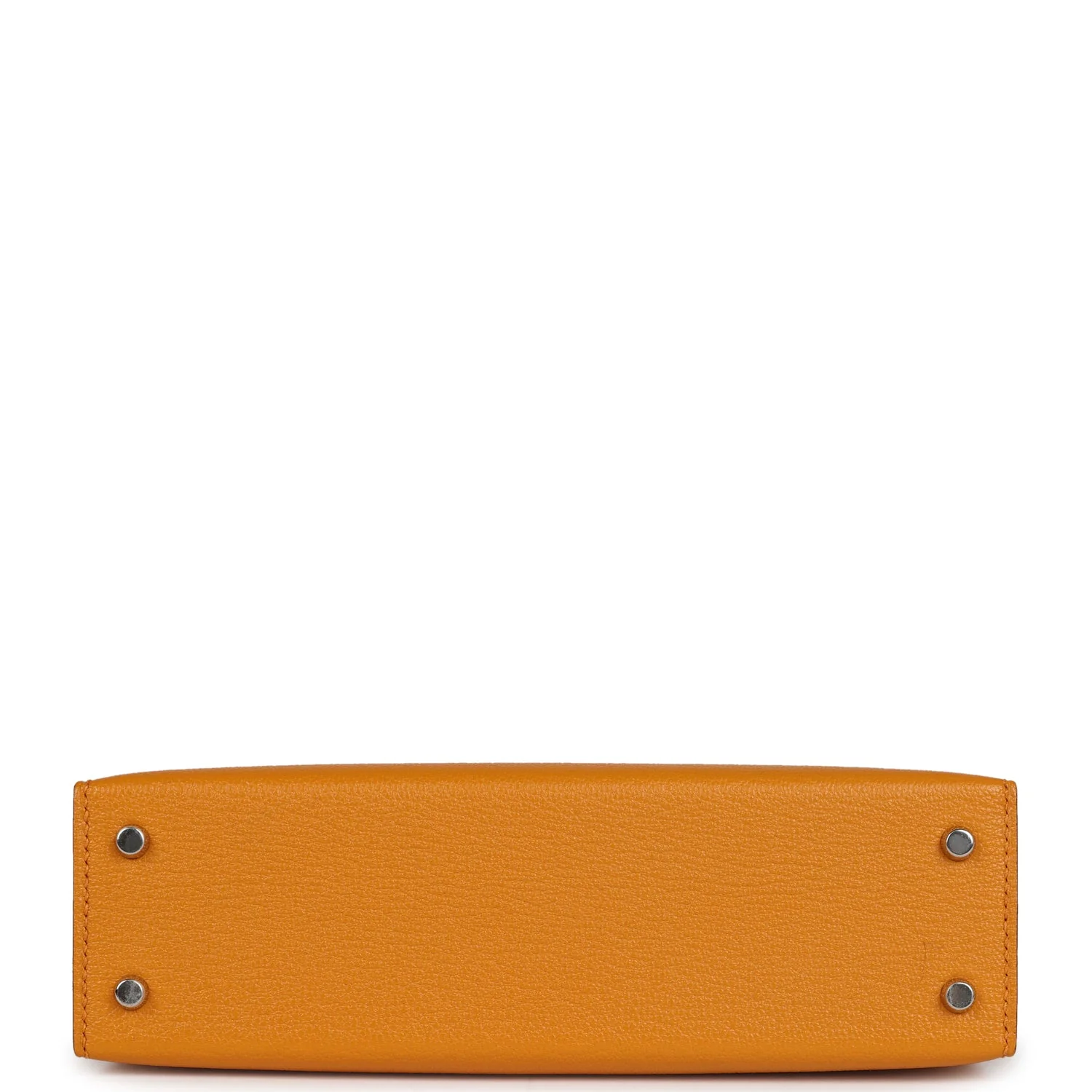 Hermes Kelly Sellier 20 Moutarde Chevre Palladium Hardware - Image 6