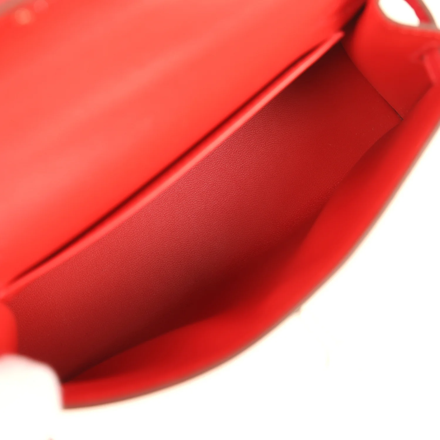 Hermes Kelly Sellier 20 Rouge Radieux Epsom Palladium Hardware - Image 8